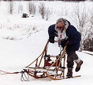 Doug Willett at Rouyn-Noranda race early 1990s